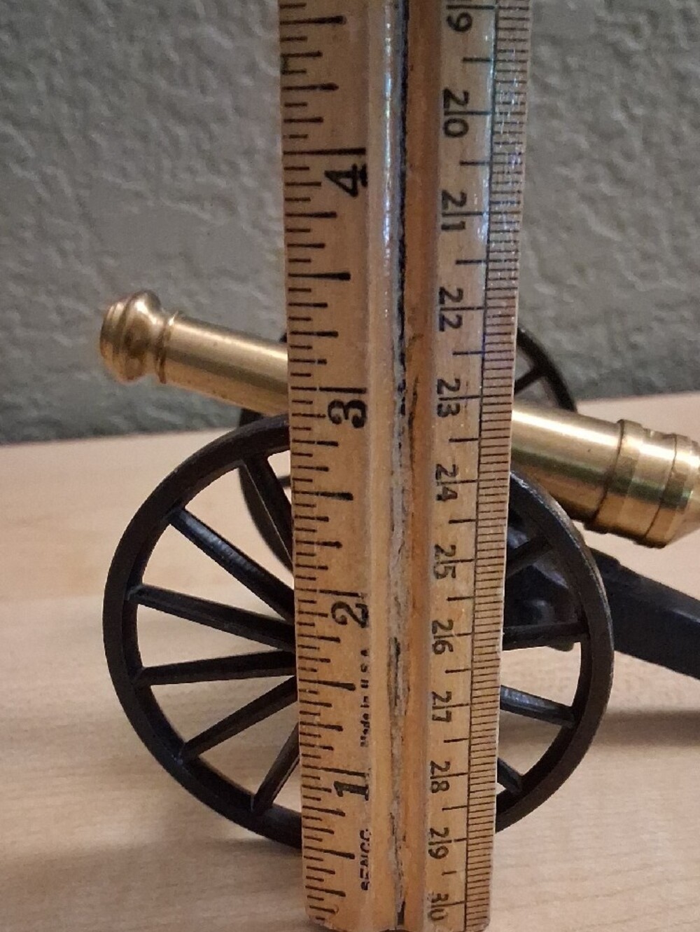 Brass and Cast Iron Cannon Decor - Picture 5 of 7